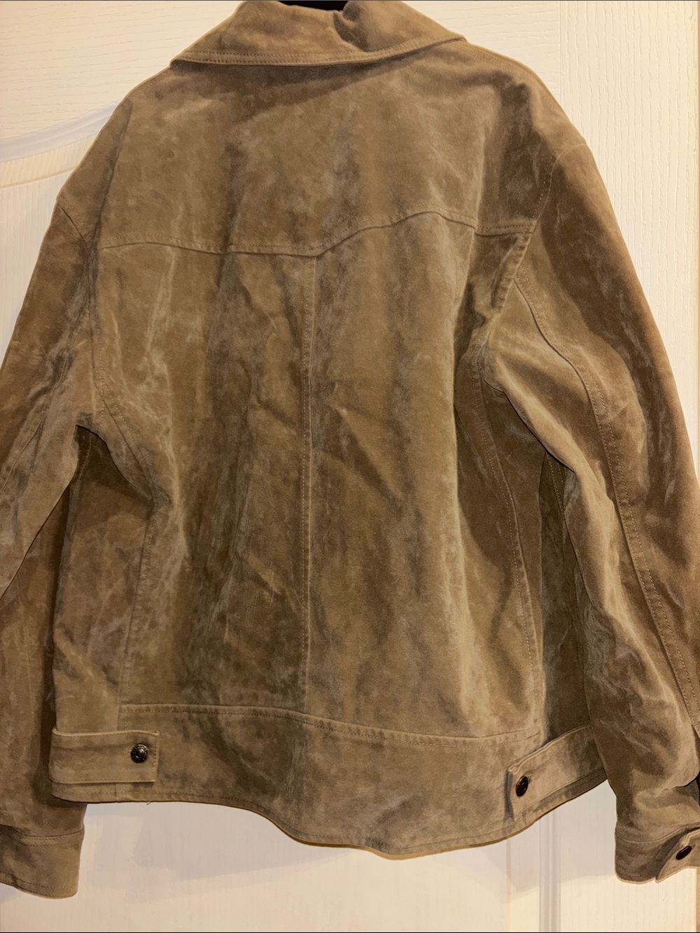 NWT!!! We The Free Olive Suede Shirt Jacket - Picture 4 of 4